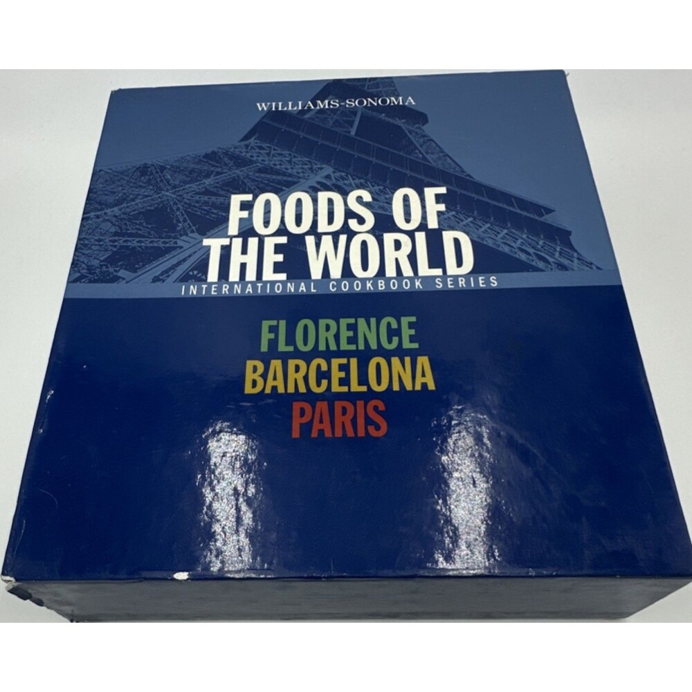 Williams Sonoma Foods of the World Florence Barcelona Paris Cookbook Series